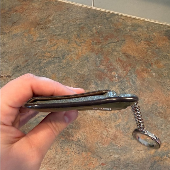 Kate Spade Green Keychain Pouch EUC - Picture 5 of 11